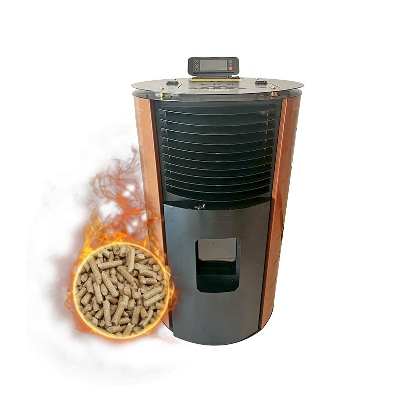 Safe And Efficient Wood Straw Pellets Heating Stove Biomass Pellet Fireplace