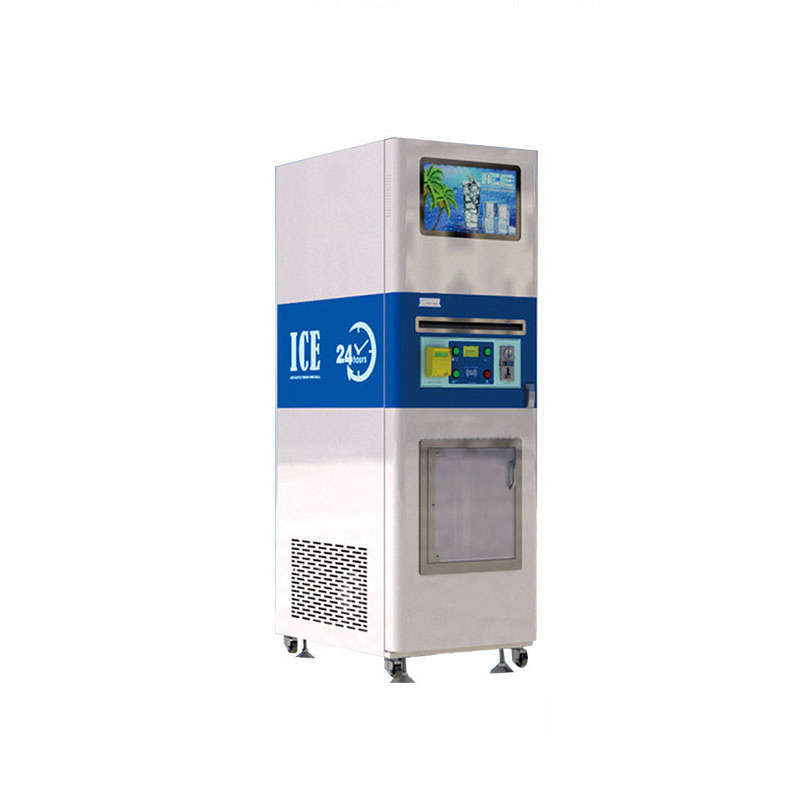 Factory Wholesale Self Service Ice Dispenser Automatic Bagging Ice Vending Machine