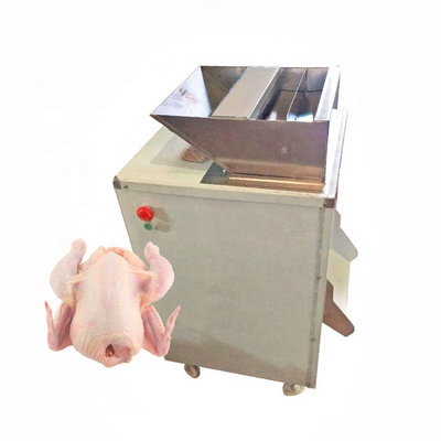 Commercial meat cuber meat dicer/chicken cube cutting machine