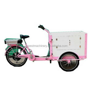 CE electric tricycle food cart food bike for sale