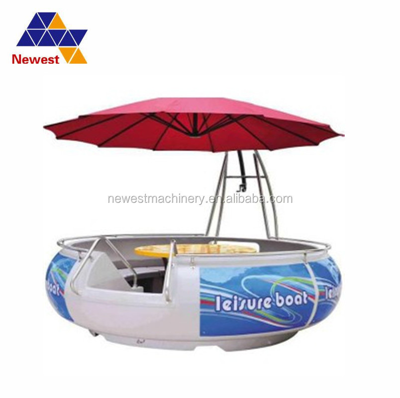 New products park round bbq donut pedal boat/leisure boat donut boat