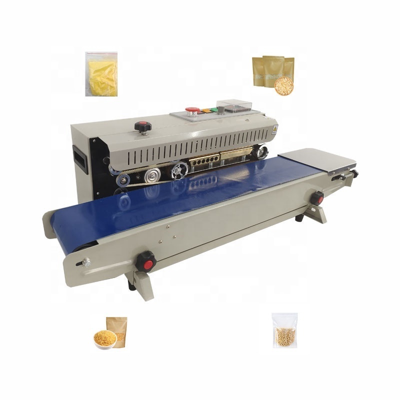 Convenient Operation 500W Rice Bag Sealing Machine For Grain Products