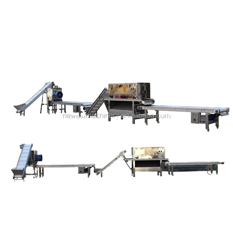 Garlic peeling machine/ garlic peeler/ automatic garlic processing line