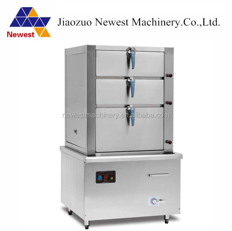 High quality steaming cabinet /gas food steamer/commercial rice steamer Factory Price