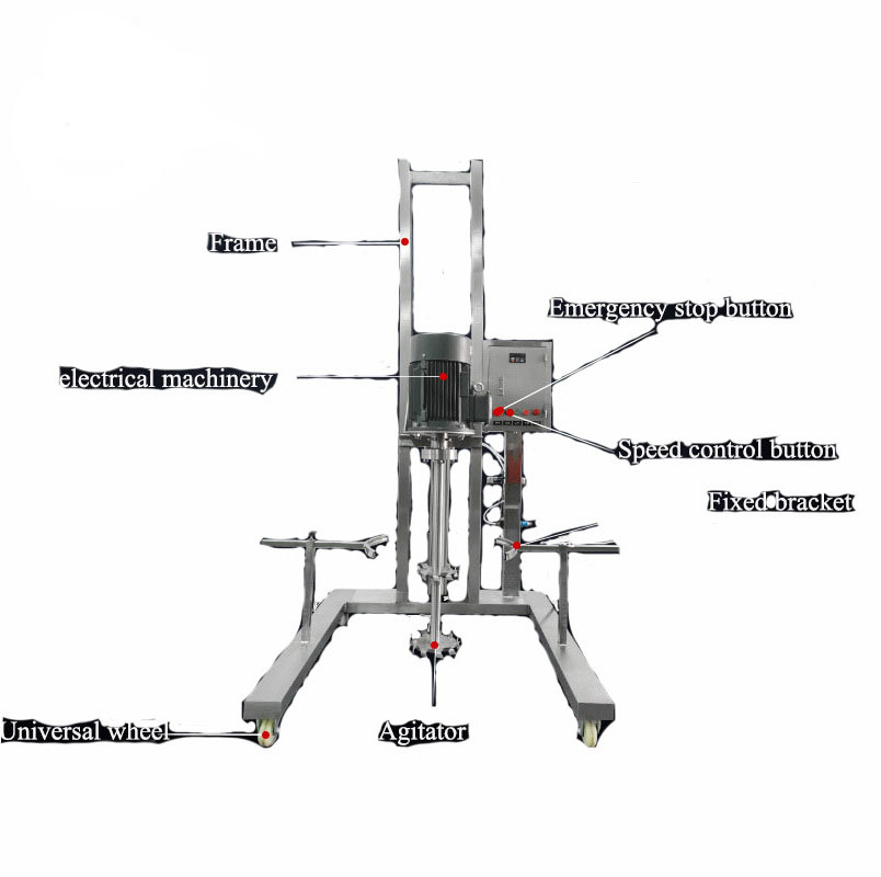 Paint stirrer small automotive paint mixing machine