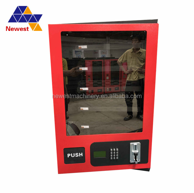 Small vending QTY of channels is 5 digital circuit control Spiral launch desktop vending machine with coin acceptor