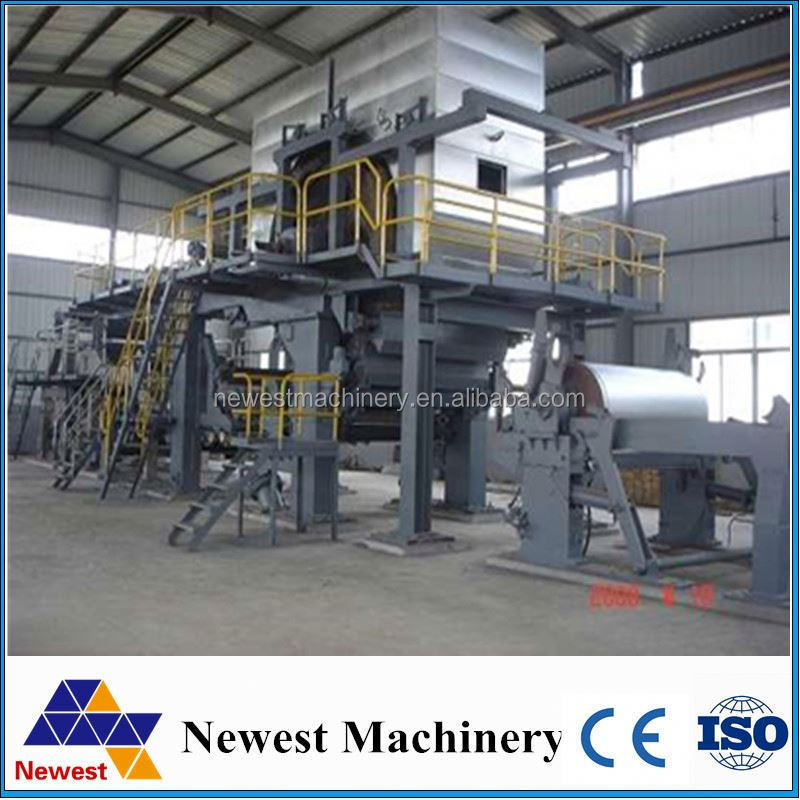 Low price paper roll production line/kitchen paper making machine/toilet tissue paper making machine from wood pulp