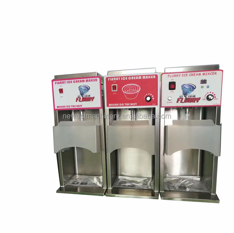 commercial frozen yogurt blender milk shake kiosk automatic ice cream shake mixer making machine for sale