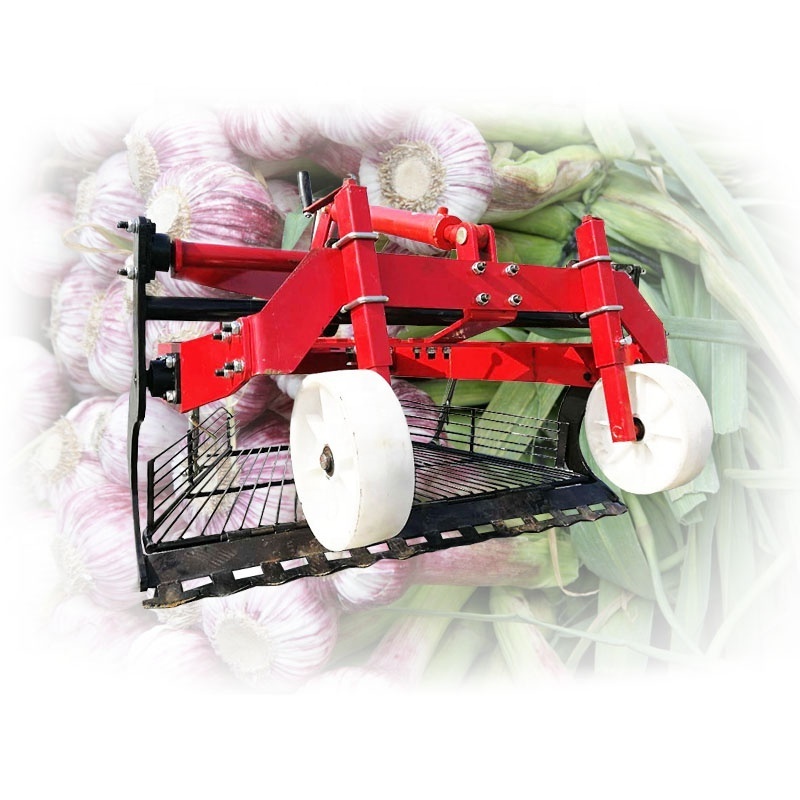 Professional Small Onion Garlic Harvester Shallot Garlic Harvesting Machine