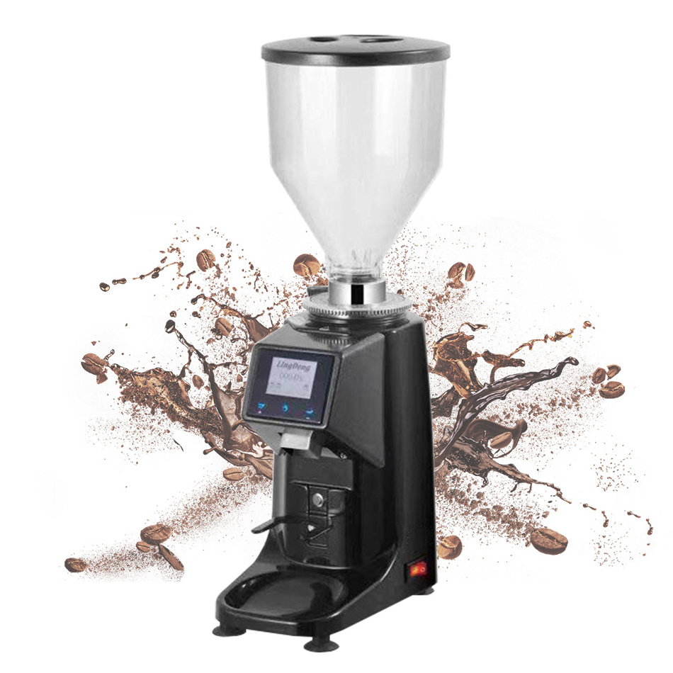 White Black Grinder Thickness Adjustable Coffee grinder for peanut grains beans Lunch room