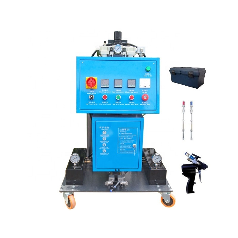 PU Foaming Pouring Machine With Spray Gun Polyurethane Spray Machine