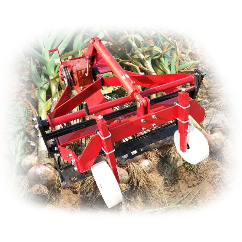 Professional Small Onion Garlic Harvester Shallot Garlic Harvesting Machine