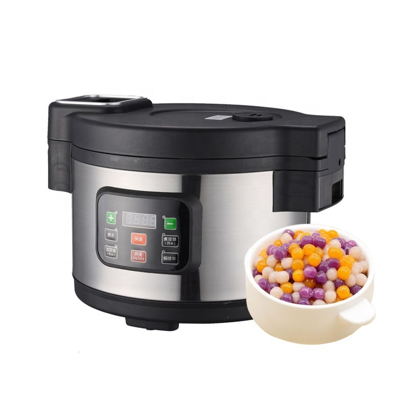 Automatic Non-Stick Tapioca Ball Red Beans Cooker Boba Pearl Simmering Cooker