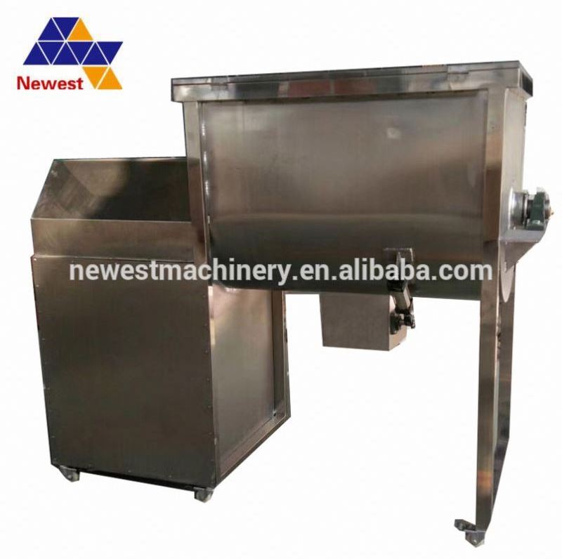 Low cost organic fertilizer horizontal mixer/organic fertilizer horizontal mixer/compost mixing machine