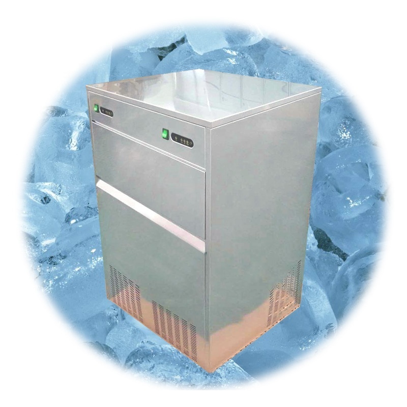 Safe And Reliable Bullet Shaped Ice Making Machine Ice Maker For Restaurant And Pub