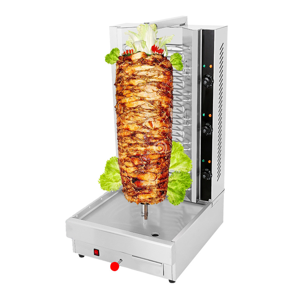 3000W Stainless Steel Turkish Barbecue Machine Kebab Roaster Oven for Business