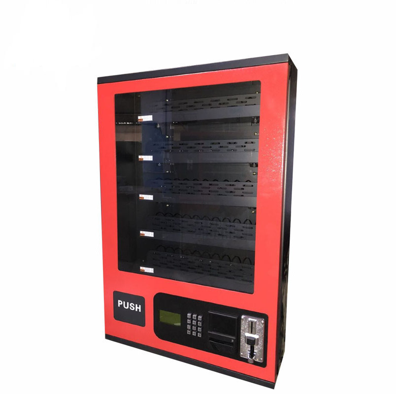 Wall mounted with LED stationery vending machine,mini pen vending machine