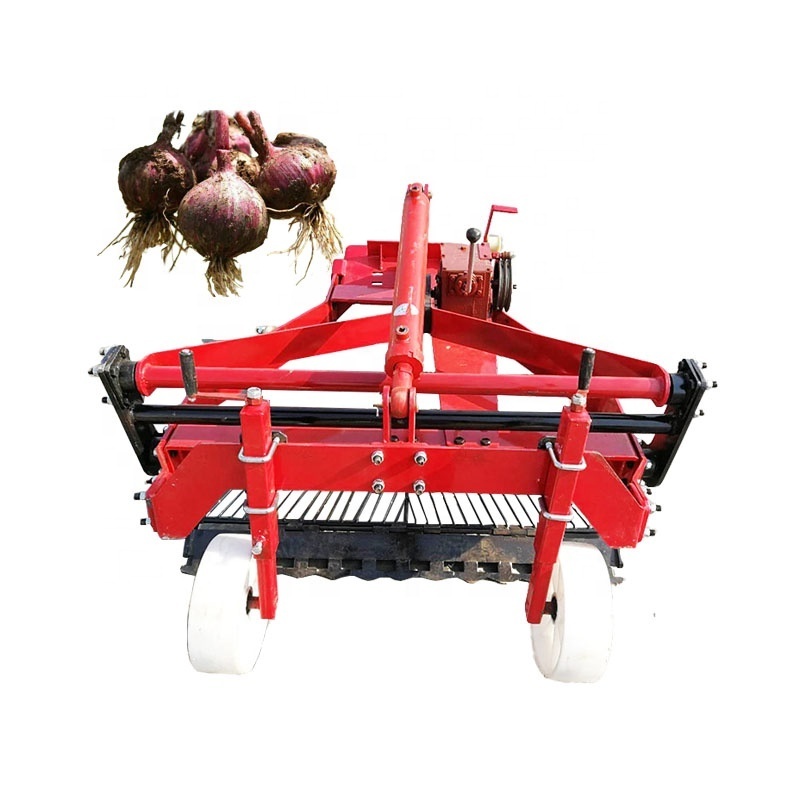 Professional Small Onion Garlic Harvester Shallot Garlic Harvesting Machine