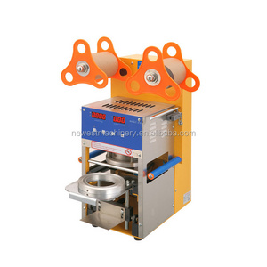 Automatic mini jelly cup sealing machine cup sealing machine plastic cup lid sealing machine