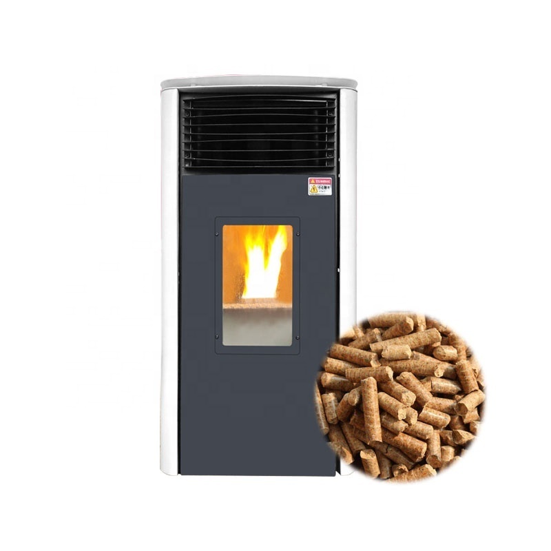 Safe And Efficient Wood Straw Pellets Heating Stove Biomass Pellet Fireplace