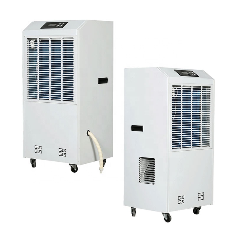 Easy Operating Industrial Air Dehumidifier With Dehumidification Capacity 50-100 Liters Per Day