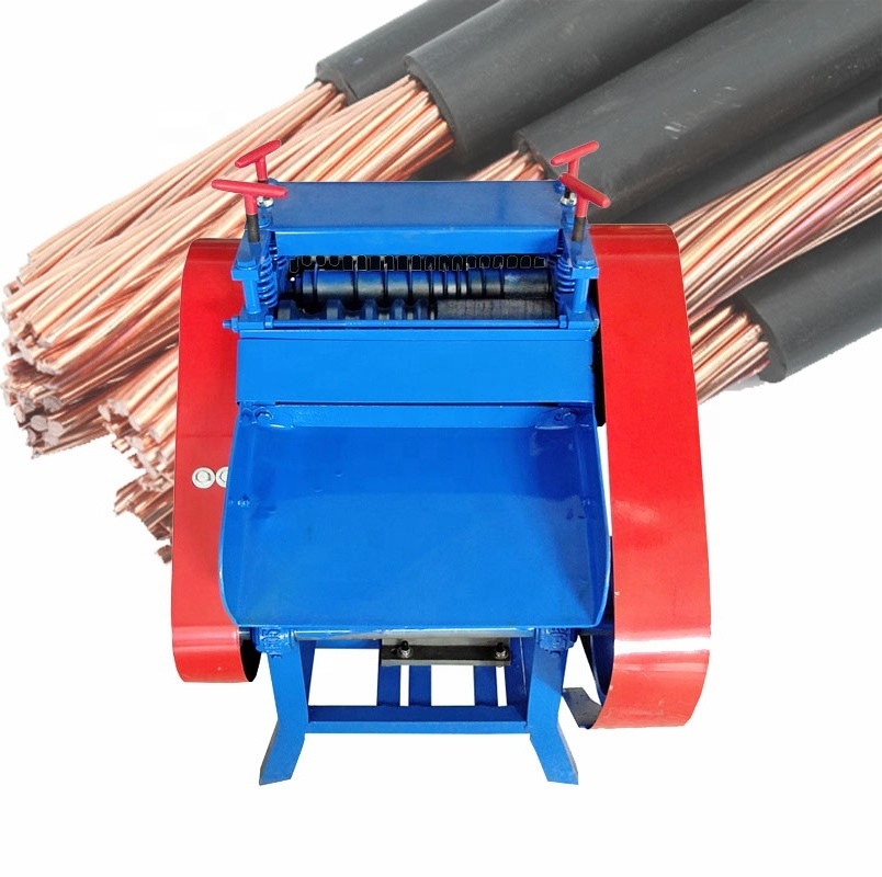 Semi Automatic Electric Cable Stripper Waste Sheathing Wire Stripping Machine