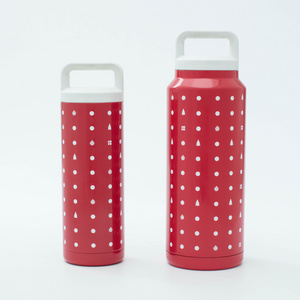 New Design Premium 36oz Double Wall Stainless Steel Termos Water Bottle Thermoses Thermal Bottle With Chug lid