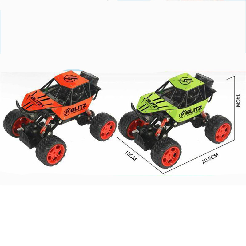 Cool Lightning Big Wheel Off Road Vehicle with Rechargeable Battery Remote Control Wall Climbing Car