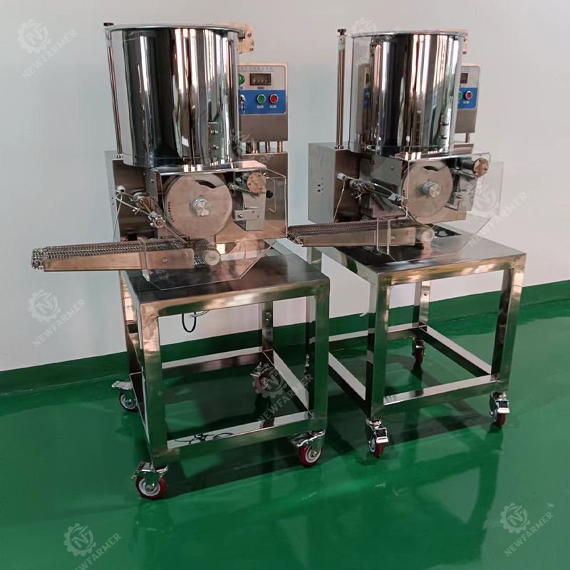 Commercial Chicken Nuggets Production Line Patty Forming Machine Burger Patty Press Machine