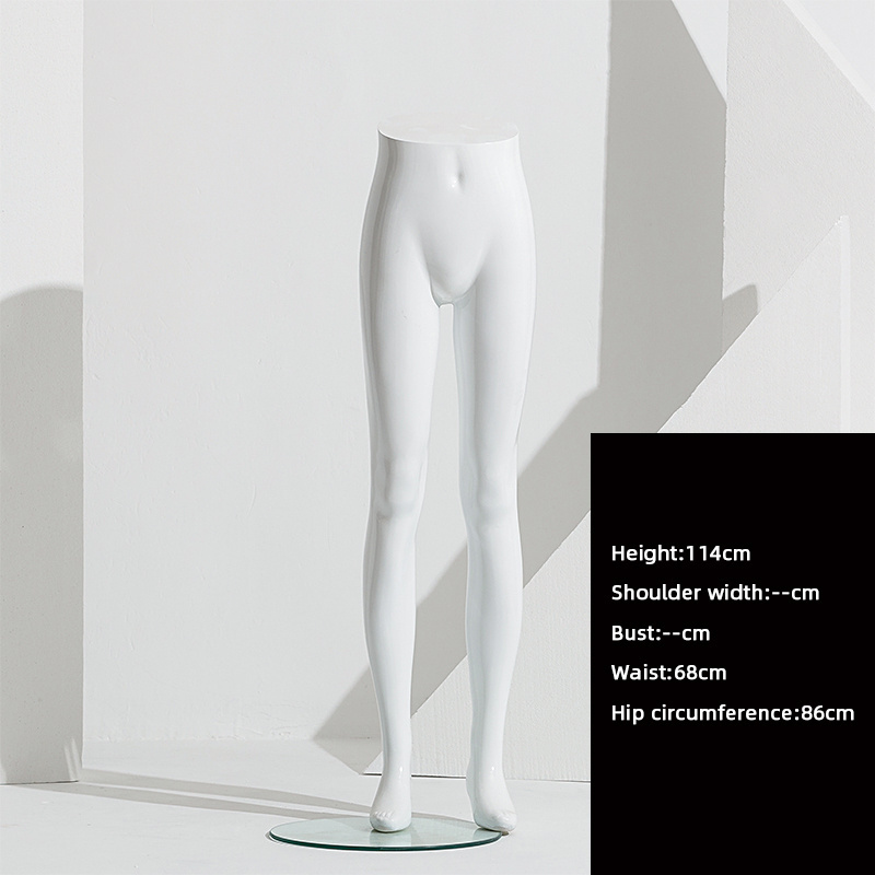 Men And Women Lower Body Plastic Mannequin Display Half Body Leg Mannequin Torso For Display Pants