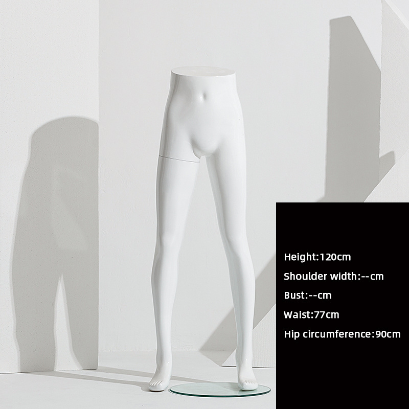 Men And Women Lower Body Plastic Mannequin Display Half Body Leg Mannequin Torso For Display Pants