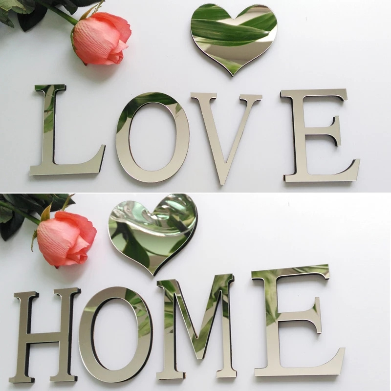 Factory Custom 3D Metal Letters Fabricated Sign Mirror Gold Letters Stainless Steel Brass For Office Building Business