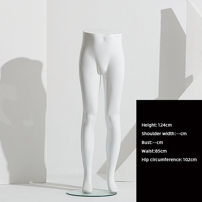 Men And Women Lower Body Plastic Mannequin Display Half Body Leg Mannequin Torso For Display Pants