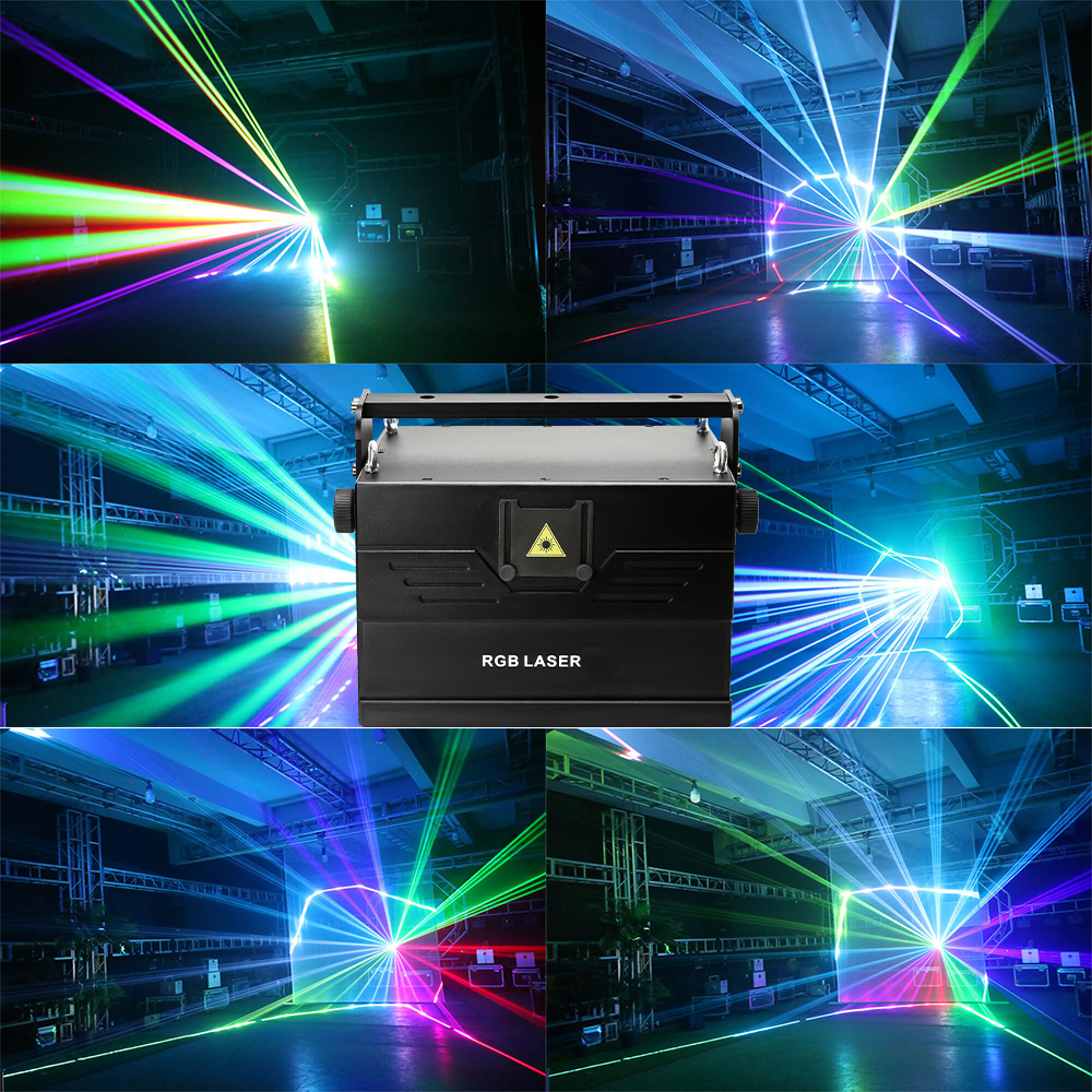 NewFeel 1W 3W 5W 10W Laser Light Show Stage Projector RGB Animation Disco Lazer Dj Light Laser lights for night club