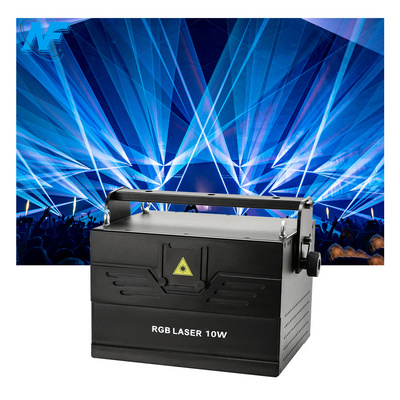 New Feel Laser 3w 4w 5w 6w 8w 10w 30kpps rgb  animation laser light show