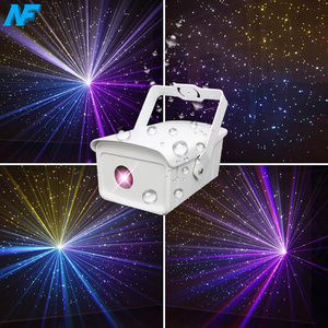 NewFeel IP65 Outdoor Portable Hanging Firefly Starry Laser Light Multi Color Night Star RGB Laser Projector