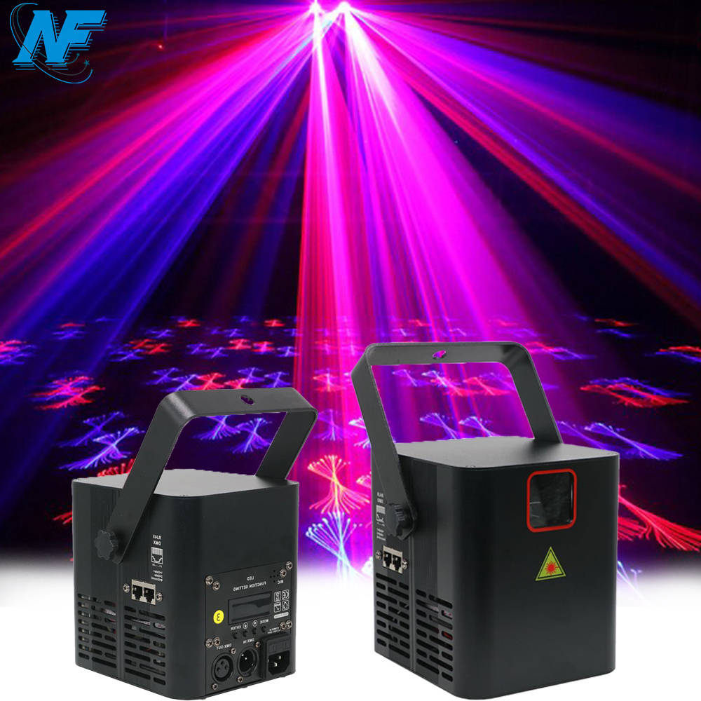 Hot selling Professional 1380mW LCD display stage mini pattern dj disco home party Laser Light