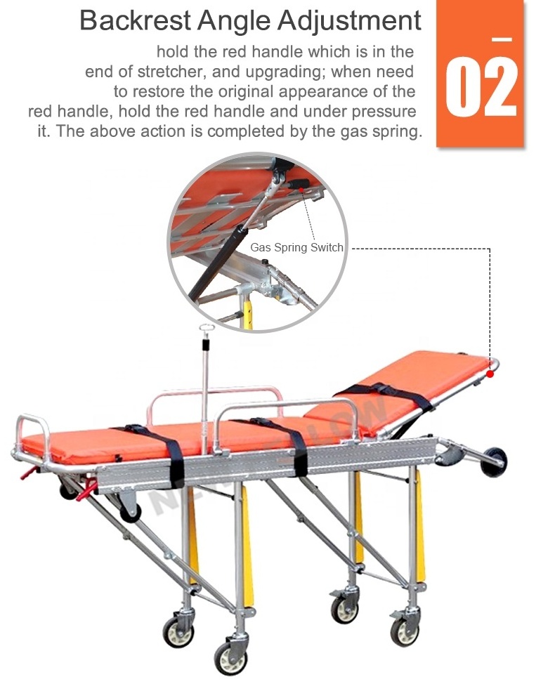 NF-A2 Hospital stretcher bed High quality ambulance stretchers