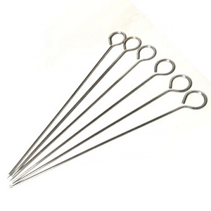 For Veggies Shrimp Chicken Beef Pork Metal Bbq Skewers Stainless Steel