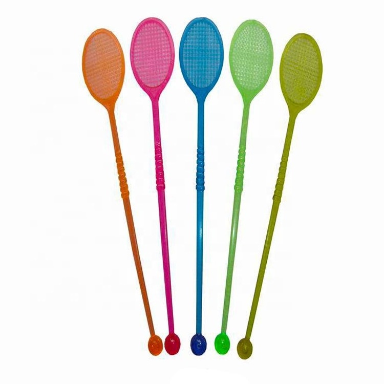 Pack of 100 Drink Accessories Multicolor Golf Club Plastic Cocktail Party Stir Stick