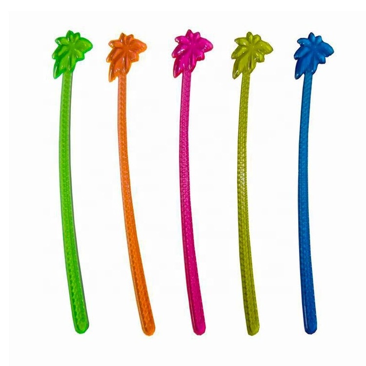 Pack of 100 Drink Accessories Multicolor Golf Club Plastic Cocktail Party Stir Stick