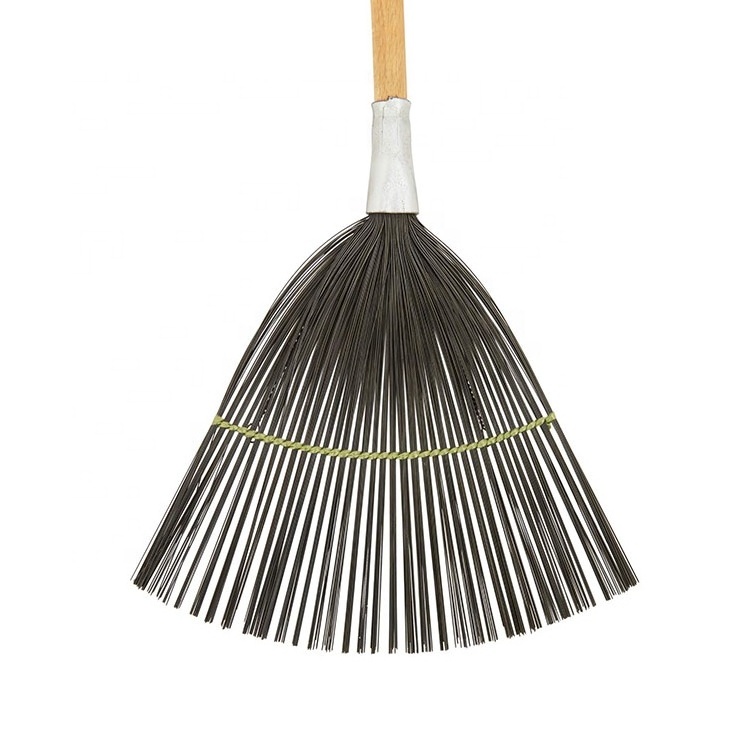 Beech Wood Long Handle Heavy Duty Fly Swatter Stainless Steel Wire Flyswatter