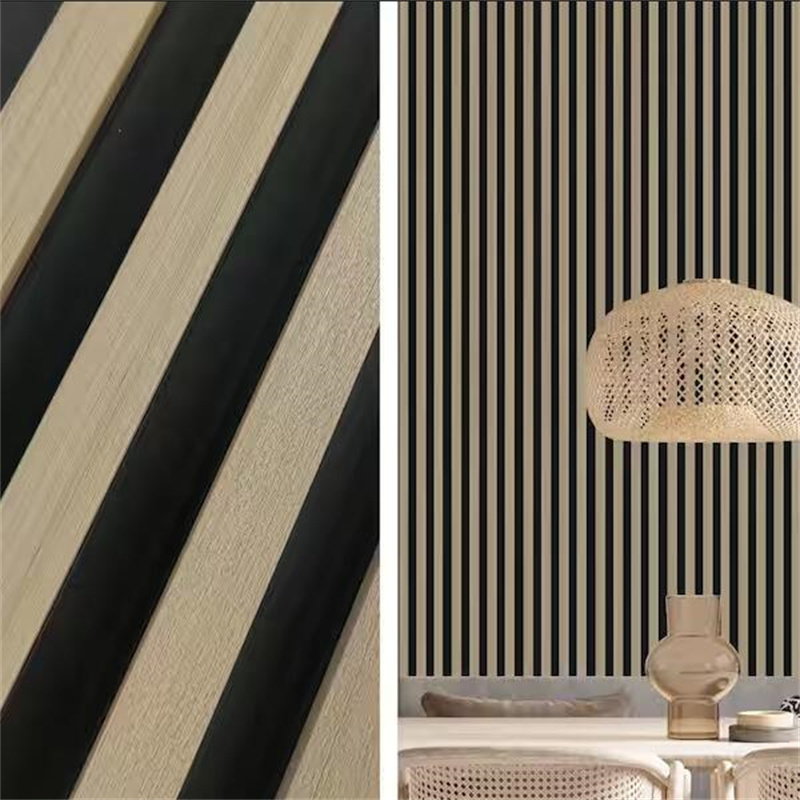 Mdf Wood Wall Wooden Walls Acoustic Timber Slatted Panel