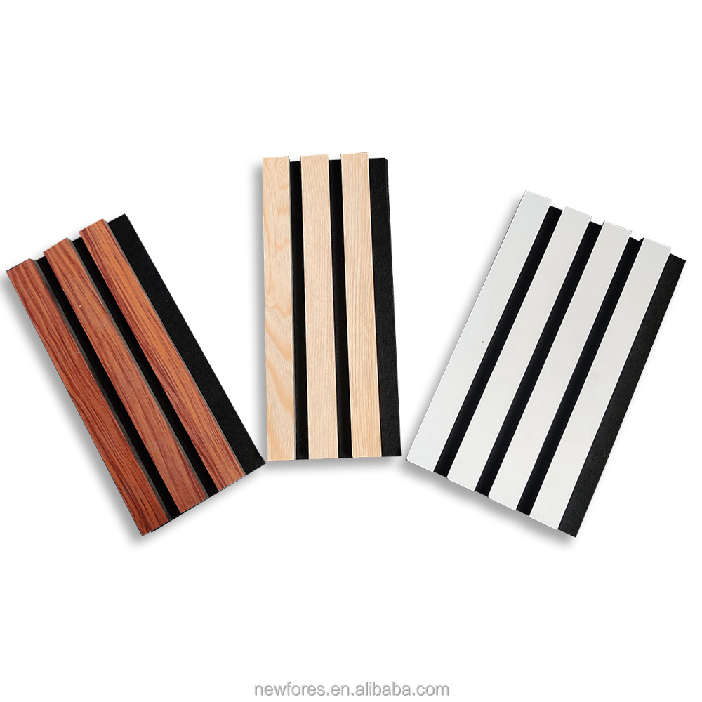 Mdf Best Soundproofs For Walls Slatted Wooden Acoustic Panel