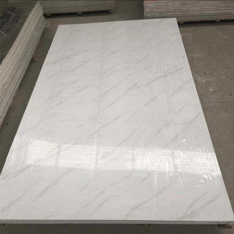 Board Pvc Fiber For Wall 3d Printing Uv Protective Marble Sheet