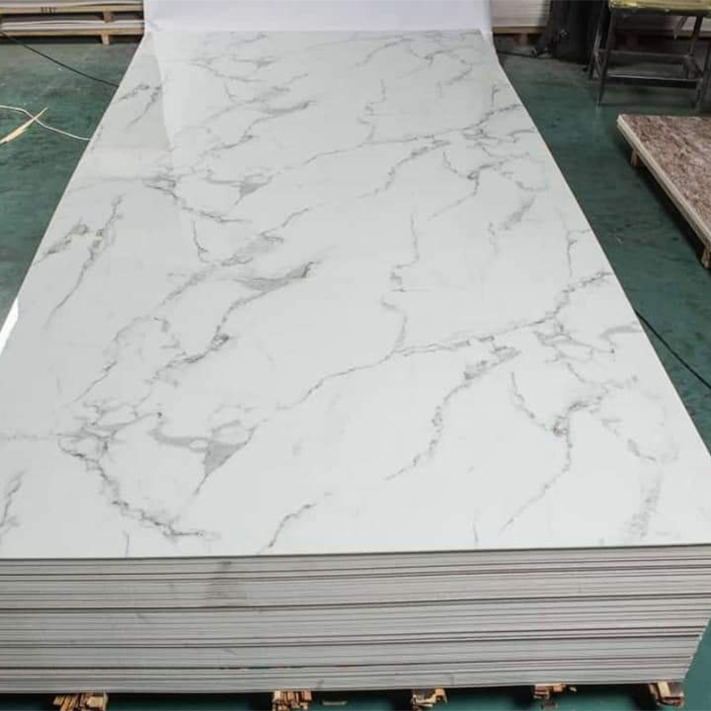 Ploy Marble Sheet Kitchen Cabinets High Gloss Uv Board Pvc Beadboard Panels