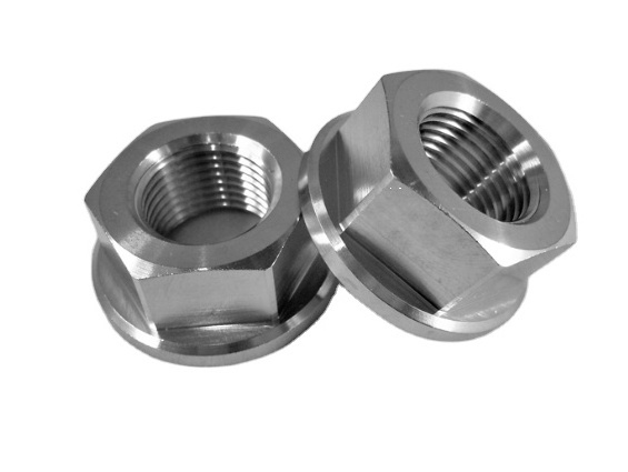 Titanium Bolt Nut Screw Bolts And Nuts Suppliers Zinc Plated Titanium hex flange Nut Bolts DIN6923