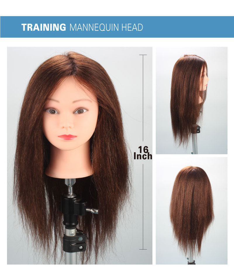 KIKI NEWGAIN Wholesale Salon Barber hair dummy training head doll head for training