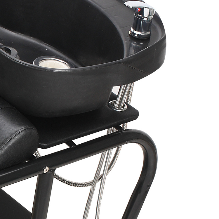 KIKI NEWGAIN WMARK Wholesale Washing Salon Shampoo Chair Beauty Barber Salon Furniture Shampoo Bed