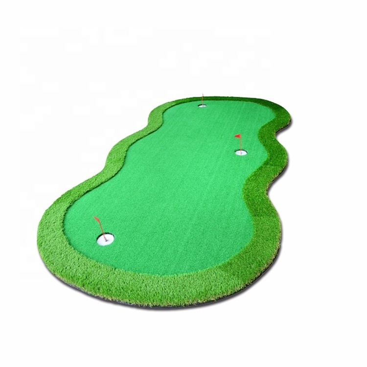 Nice Design Large Artificial Turf Golf Putting Green Mat Putting Mat Manufacturers Golf Training Mat for Indoor Outdoor